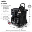 Keurig K-Duo Single Serve K-Cup Pod & Carafe Coffee Maker, Black 🍁 All In One Marketplace Canada