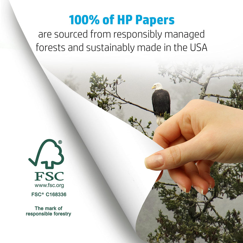 HP Printer Paper 8.5x11 Office 20 lb 5 Ream Case 2500 Sheets 92 Bright Made in USA FSC Certified Copy Paper HP Compatible 112150C 🍁 All In One Marketplace Canada