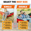 MalloMe Camping Hammock with Straps - Portable Outdoor Hammock for Adults, Kids - Single Hamac - 1 Person Hammocks - Tree Hamac Swing with Accessories - Hamock Tent for Travel - Hammocks for Outside 🍁 All In One Marketplace Canada