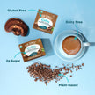 Four Sigmatic Calm Mushroom Cacao Mix | Organic Instant Cacao with Organic Reishi Mushroom Powder | Supports Calm & Relaxation | Drink it or Bake with it | Vegan, Gluten-Free, Dairy-Free | 10 Count 🍁 All In One Marketplace Canada