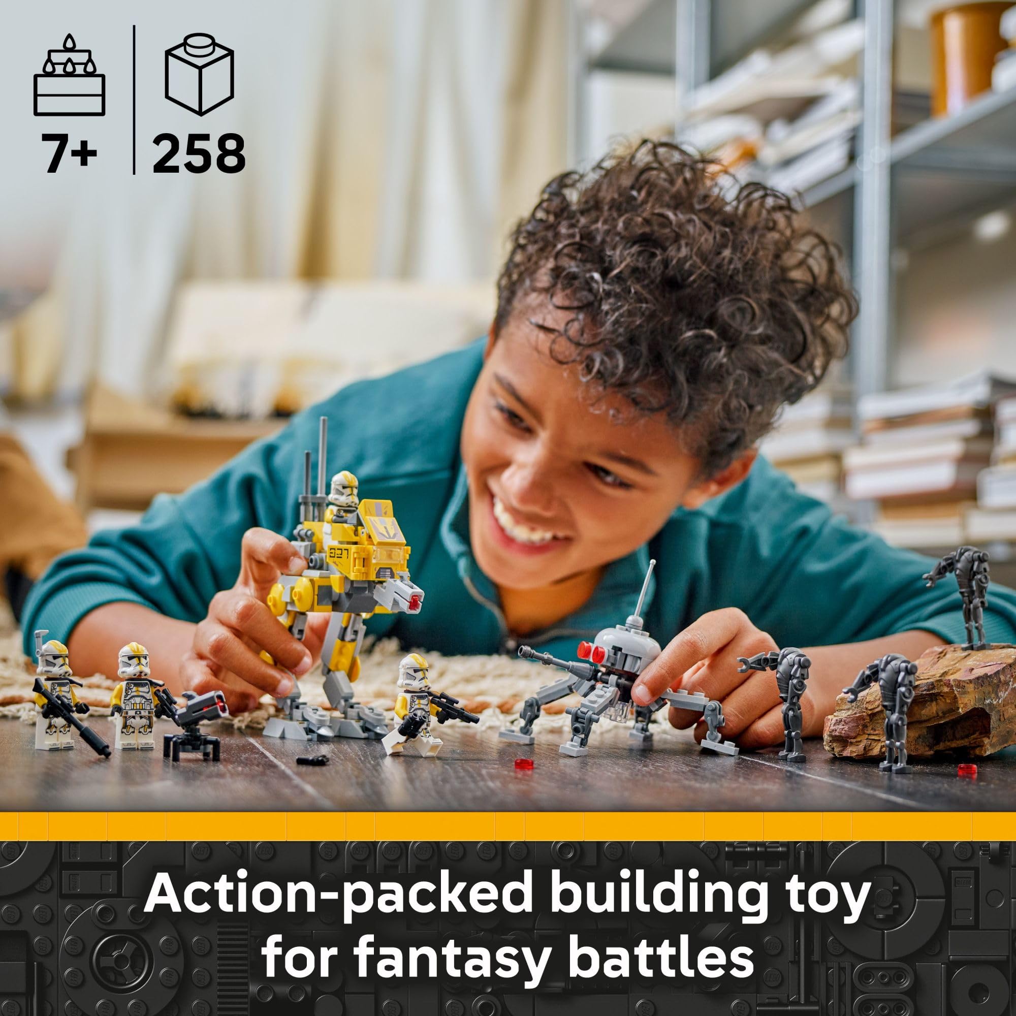 LEGO Star Wars 327th Star Corps Clone Troopers Battle Pack Building Toy - Pretend Play Set for Boys & Girls, Ages 7+ - Collectible Model Kit & Kids Room Decor - Gift Idea for Birthdays - 75431 🍁 All In One Marketplace Canada