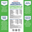 Daily Probiotic for Women & Men with 40 Billion CFU - Gut Health Complex with Probiotic for Women & Men - Shelf Stable Pre & Probiotics for Bloating Relief Digestive Enzyme Health | Non-GMO, 120ct 🍁 All In One Marketplace Canada