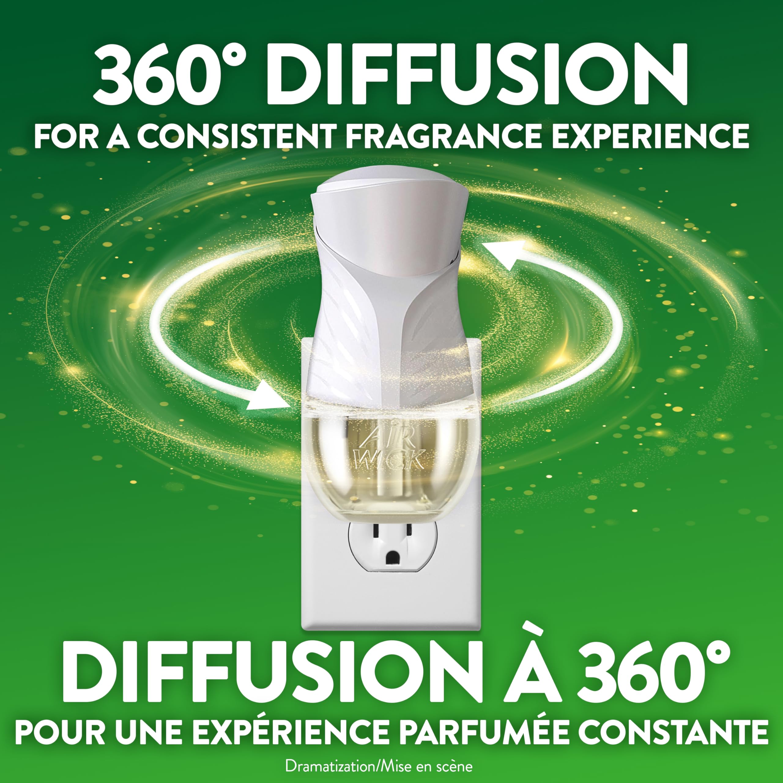 Air Wick Plug In Scented Oil Air Freshener for Home – Infused with Essential Oils, Adjustable Fragrance Control – Crisp Linen Scen – Includes 2 Warmers & 5 Refills 🍁 All In One Marketplace Canada
