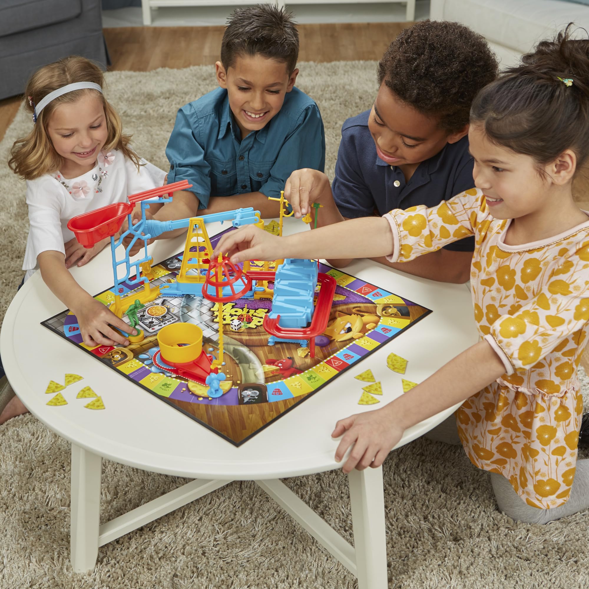 Mouse Trap Board Game for Kids Ages 6 and Up, Classic Kids Game for 2-4 Players, with Easier Set-Up Than Previous Versions 🍁 All In One Marketplace Canada