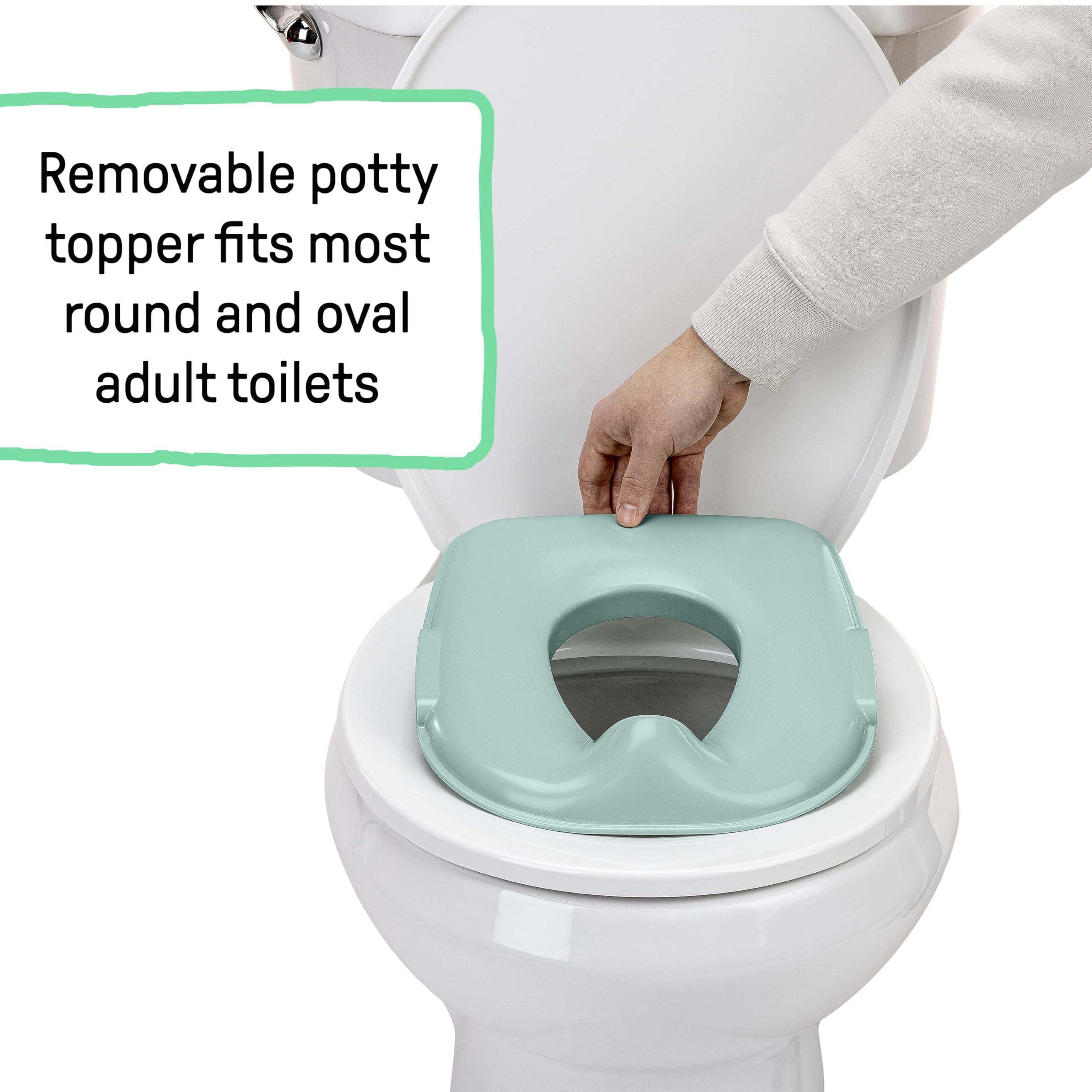 Ingenuity Prepare to Potty 3-in-1 System - Potty, Topper, Step Stool, Easy Setup, For Ages 18 Months+ 🍁 All In One Marketplace Canada