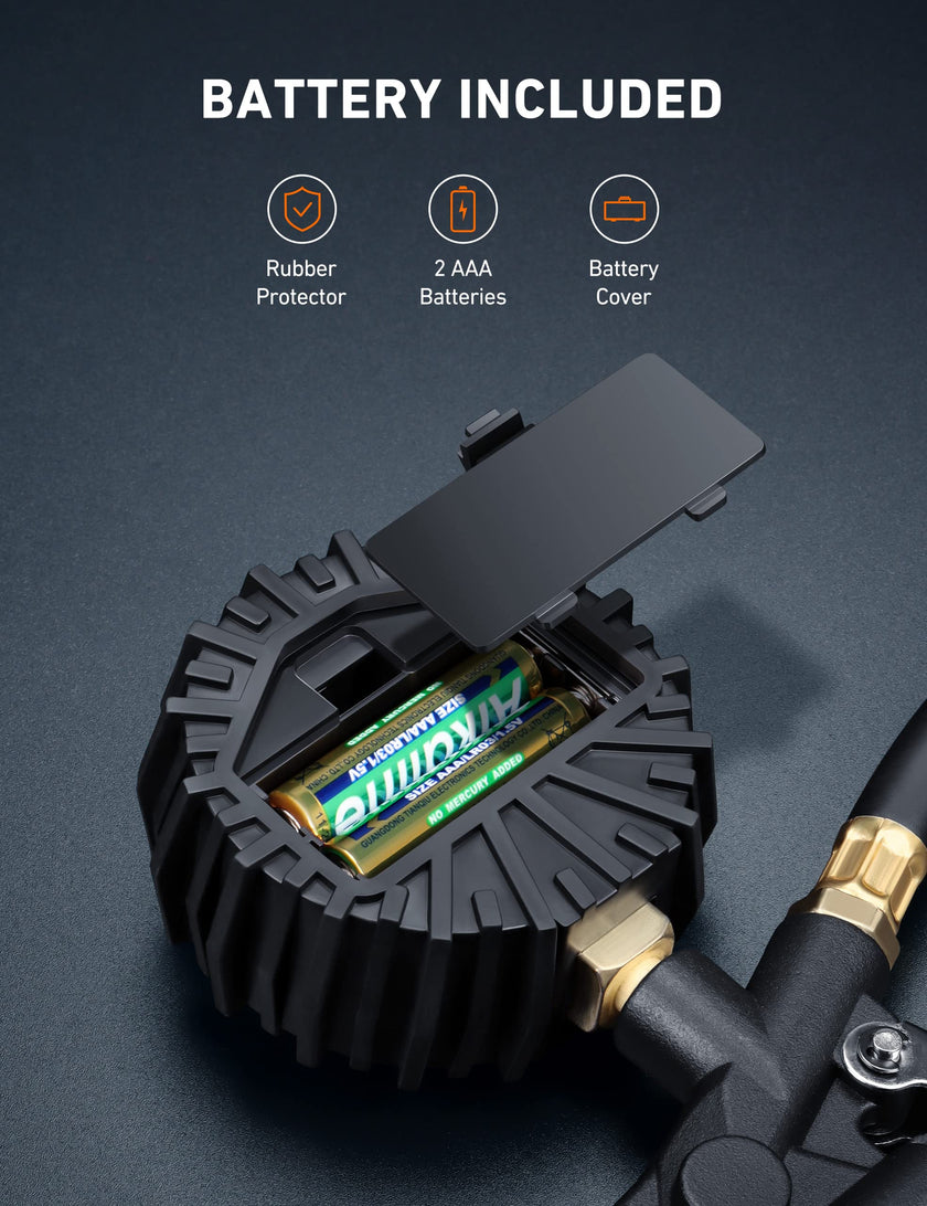 AstroAI Digital Tire Inflator with Pressure Gauge 250 PSI, Heavy Duty Air Compressor Accessory with Precision Air Chuck, Backlit LCD, 4 Unit Settings, Compatible with Car, Truck, SUV & Motorcycle 🍁 All In One Marketplace Canada