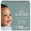 Pampers AMORE, Size 1, Our Best Diaper, 1 Pack (Count of 198) 🍁 All In One Marketplace Canada