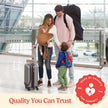 J.L. Childress Padded Backpack Car Seat Bag - Travel Bag for Airplane, Fits Most Baby & Infant Car Seats, Boosters, & Carriers, Airport Accessories for Gate Check or Baggage Check - Ultimate, Black 🍁 All In One Marketplace Canada