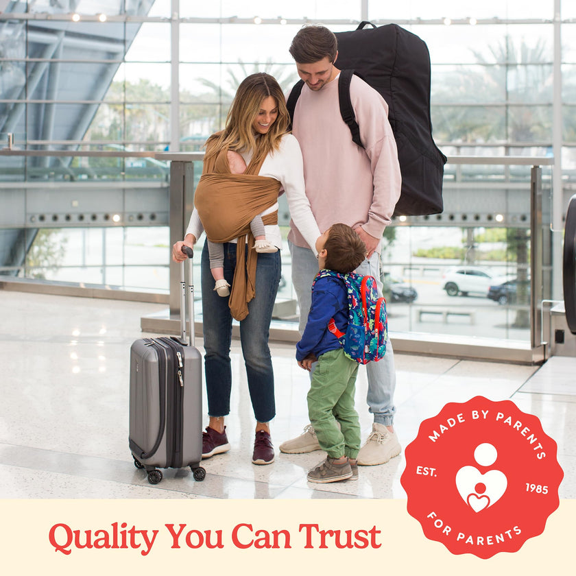 J.L. Childress Padded Backpack Car Seat Bag - Travel Bag for Airplane, Fits Most Baby & Infant Car Seats, Boosters, & Carriers, Airport Accessories for Gate Check or Baggage Check - Ultimate, Black 🍁 All In One Marketplace Canada
