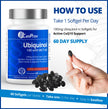 CanPrev Ubiquinol 100mg with MCT Oil, 60 Softgels, 2-Month Supply, CoQ10 Supplement for Heart & Cardiovascular Support, Enhanced Absorption, Non-GMO & Gluten Free, Coenzyme Q10 for Energy & Vitality 🍁 All In One Marketplace Canada