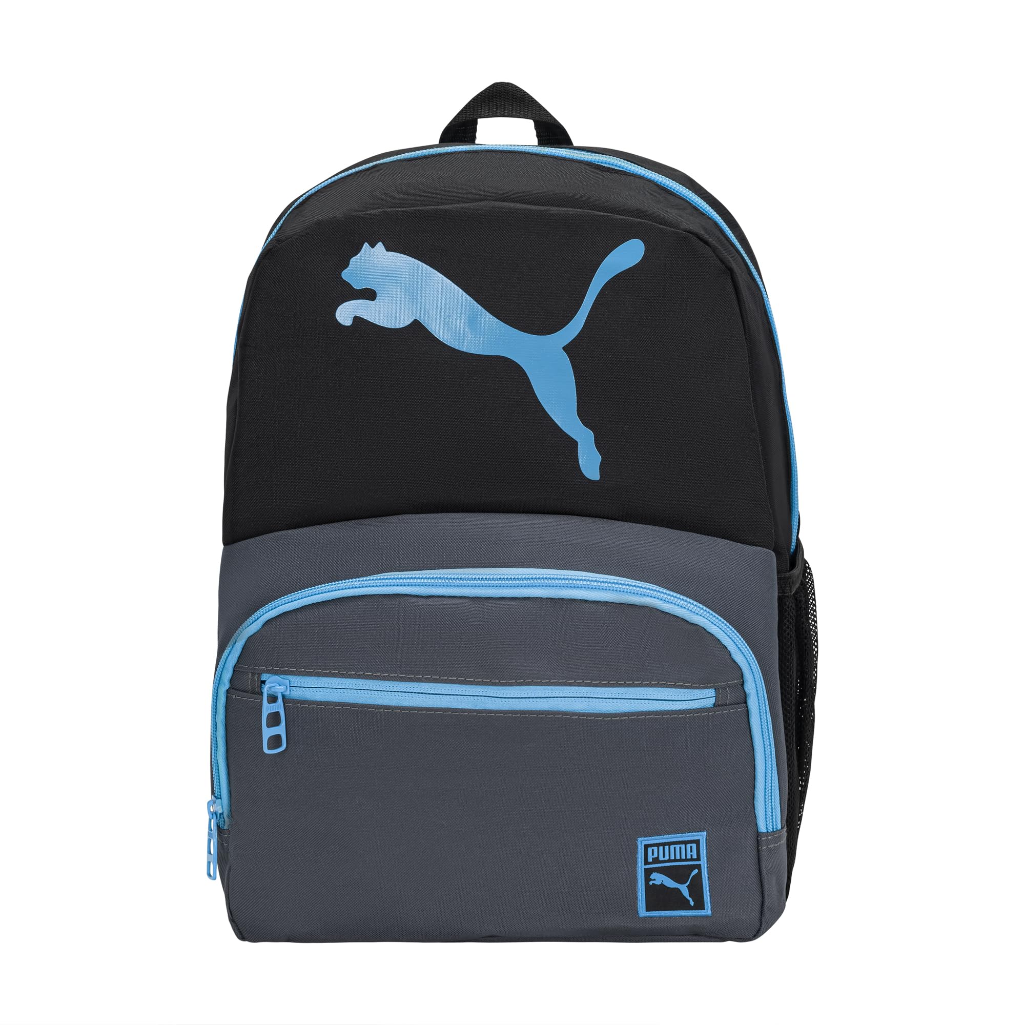 PUMA KIDS' LOGO BACKPACK, Black/Blue, Youth Size 🍁 All In One Marketplace Canada
