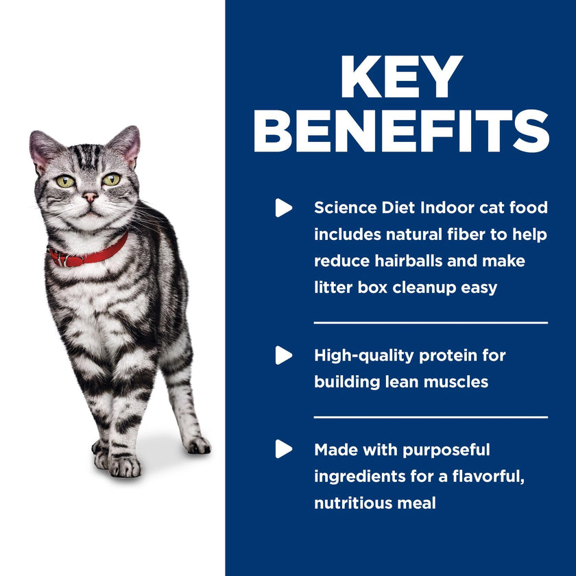 Hill's Science Diet Adult Indoor Canned Cat Food, Savory Chicken Entrée, 5.5 oz, 24 Pack Wet cat Food 🍁 All In One Marketplace Canada