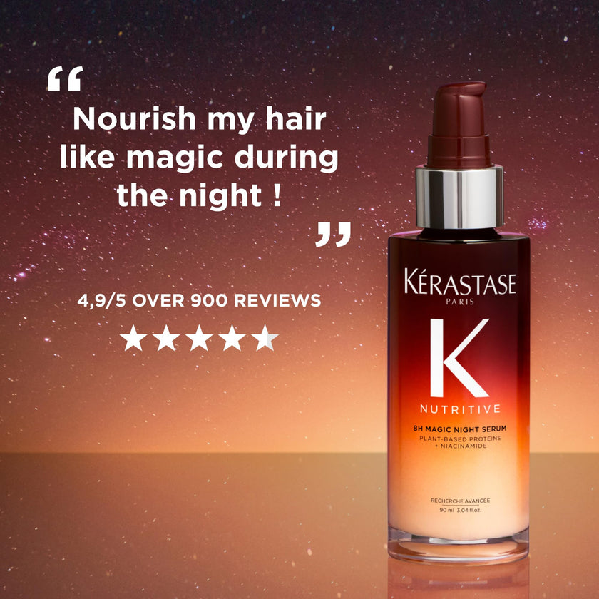 Kérastase Nutritive 8H Magic Night Serum, Iconic Overnight Nourishing Hair Serum for Dry Hair, Provides Deep Hydration and Softer Hair 🍁 All In One Marketplace Canada