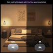 Philips Hue Essential Starter Kit: Bridge + 4 Essential E26 Smart Bulbs, White and Color Ambiance, 2200K-6500K, Dimmable, Works with Alexa, Google Assistant, Samsung SmartThings, Apple Home 🍁 All In One Marketplace Canada