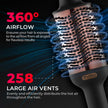 TYMO Hair Dryer Brush Blow Dryer Brush in One, 4 in 1 Ionic Hairdryer and Styler Volumizer with Oval Titanium Barrel, Hot Air Straightener for Smooth Frizz-Free Blowout, Gold 🍁 All In One Marketplace Canada