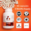 ATP LAB - Synerzinc, 90 Capsules 90-Day Supply - Zinc Supplement An Essential Mineral - Helps to Maintain Healthy Skin and Immune Function - Helps to Produce and Repair Connective Tissue 🍁 All In One Marketplace Canada