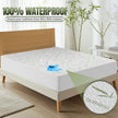 Utopia Bedding Waterproof Mattress Protector Full/Double Size, Bamboo Viscose Mattress Cover 200 GSM, Fits 15 Inches Deep, Breathable, Fitted Style with Stretchable Pockets 🍁 All In One Marketplace Canada