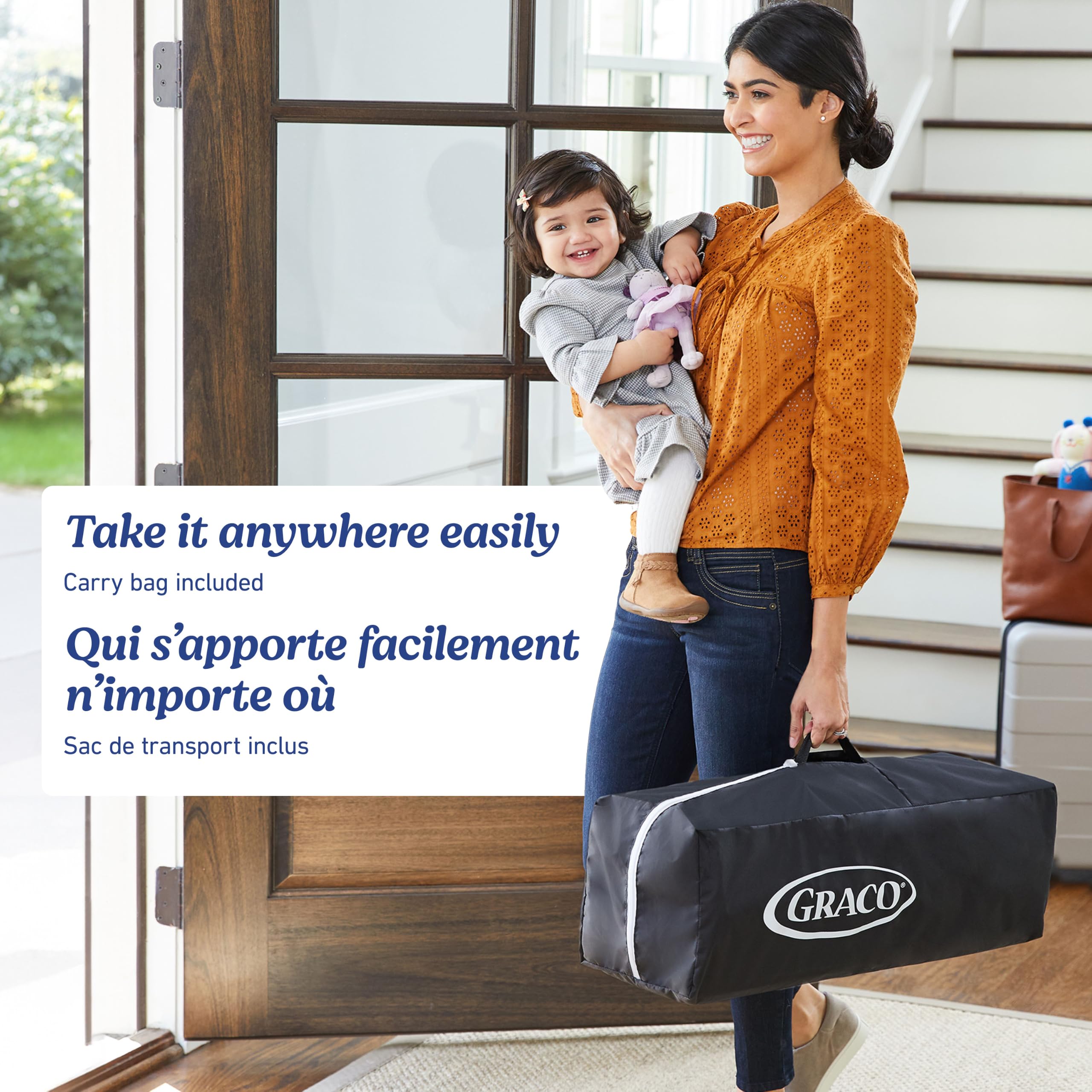 Graco Pack 'n Play Playard, Foldable Baby Playpen, Oakley 🍁 All In One Marketplace Canada