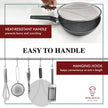 Splatter Screen for Frying Pan - 13 Inch Stainless Steel Grease Splatter Guard - Cover Oil Splash When Sizzling Bacon, Cooking Fried Chicken or Popcorn 🍁 All In One Marketplace Canada