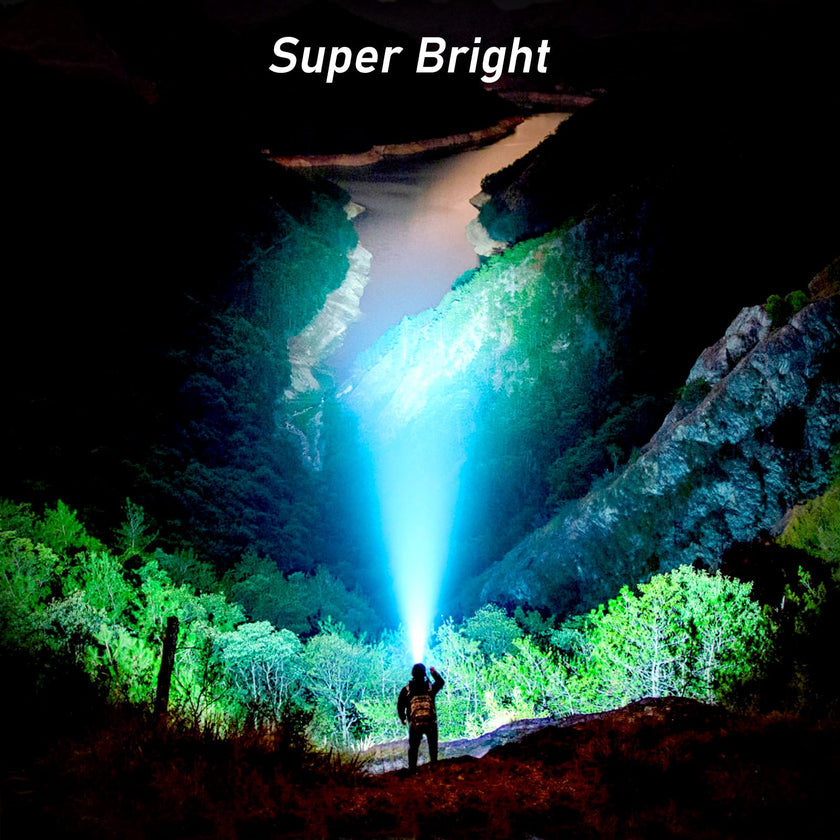Blukar LED Headlamp Rechargeable,2000L High Lumen Super Bright Dimmable Headlight Flashlight with Motion Sensor- 8 Modes,Spotlight&Floodlight,IPX5 Waterproof for Camping,Hiking,Running,Fishing -2 Pack 🍁 All In One Marketplace Canada