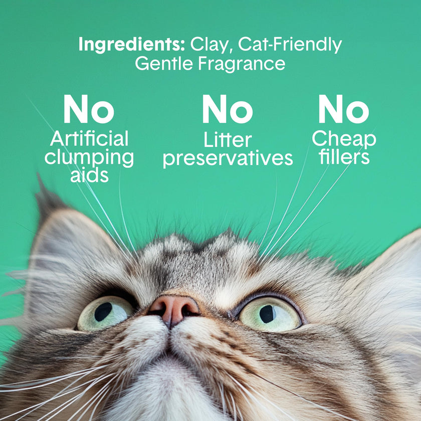 Boxie Premium Gently Scented Cat Litter 30 Day Odor Control Clumping Clay Kitty Litter, 99.9% Dust-Free, No Fillers, 28 lb 🍁 All In One Marketplace Canada