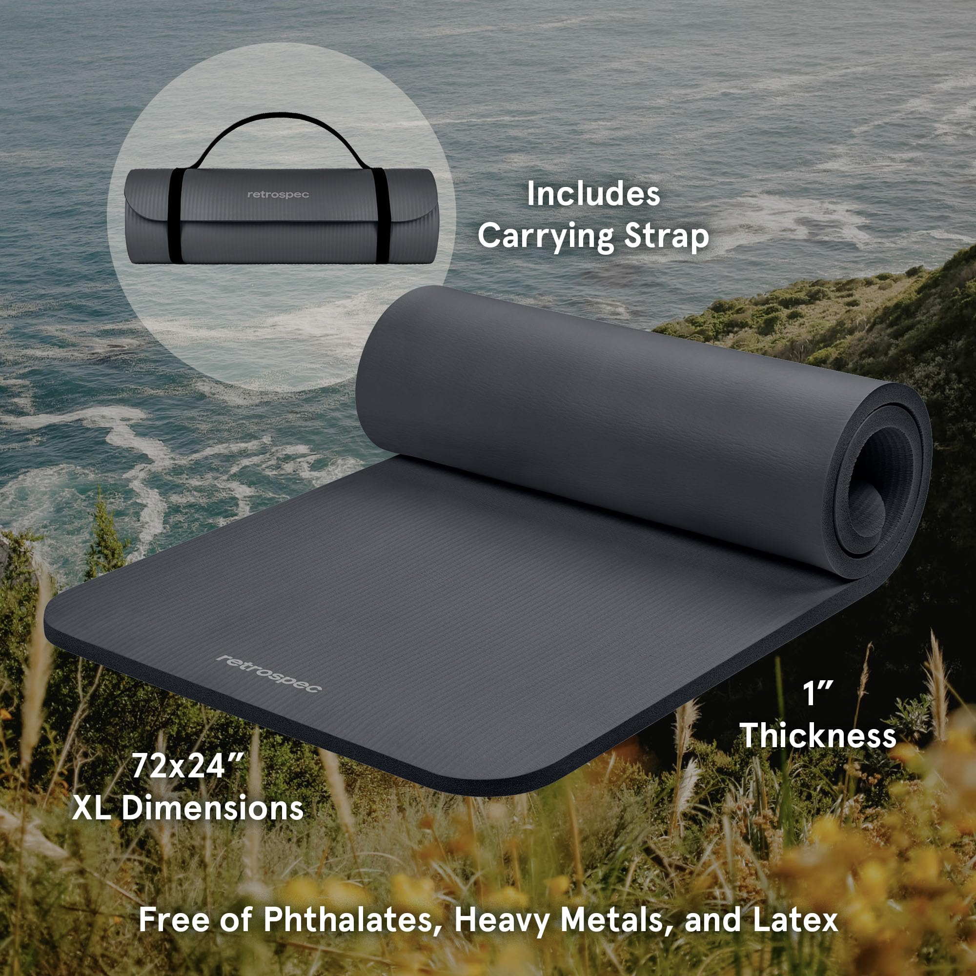 Retrospec Solana Yoga Mat 1