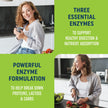 Digestive Enzymes 280MG for Digestive Health & Bloating Relief for Women & Men | Triple Digestive Enzyme Blend to Break Down Carbs & Fats, Anti Bloating Supplement for Women & Men | Vegetarian | 90ct 🍁 All In One Marketplace Canada