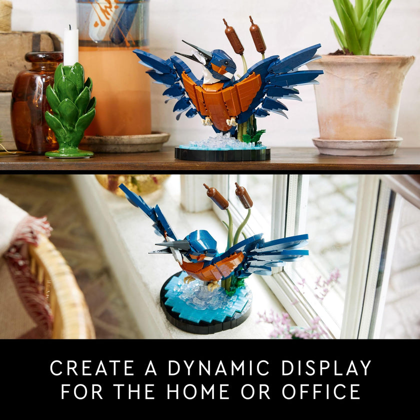 LEGO Icons Kingfisher Model Building Kit - Detailed 3D Puzzle for Adults, 18+ - Collectible, Relaxing DIY Craft for Bird Lovers - Gift for Mother's Day - 10331 🍁 All In One Marketplace Canada
