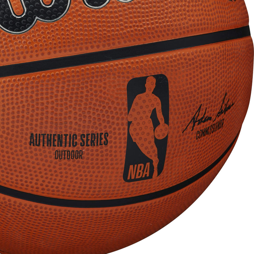 WILSON NBA Authentic Outdoor Basketball - Size 7-29.5