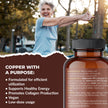 Pure Lab Vitamins Copper Glycinate 1mg - 150 Vegi-caps 🍁 All In One Marketplace Canada