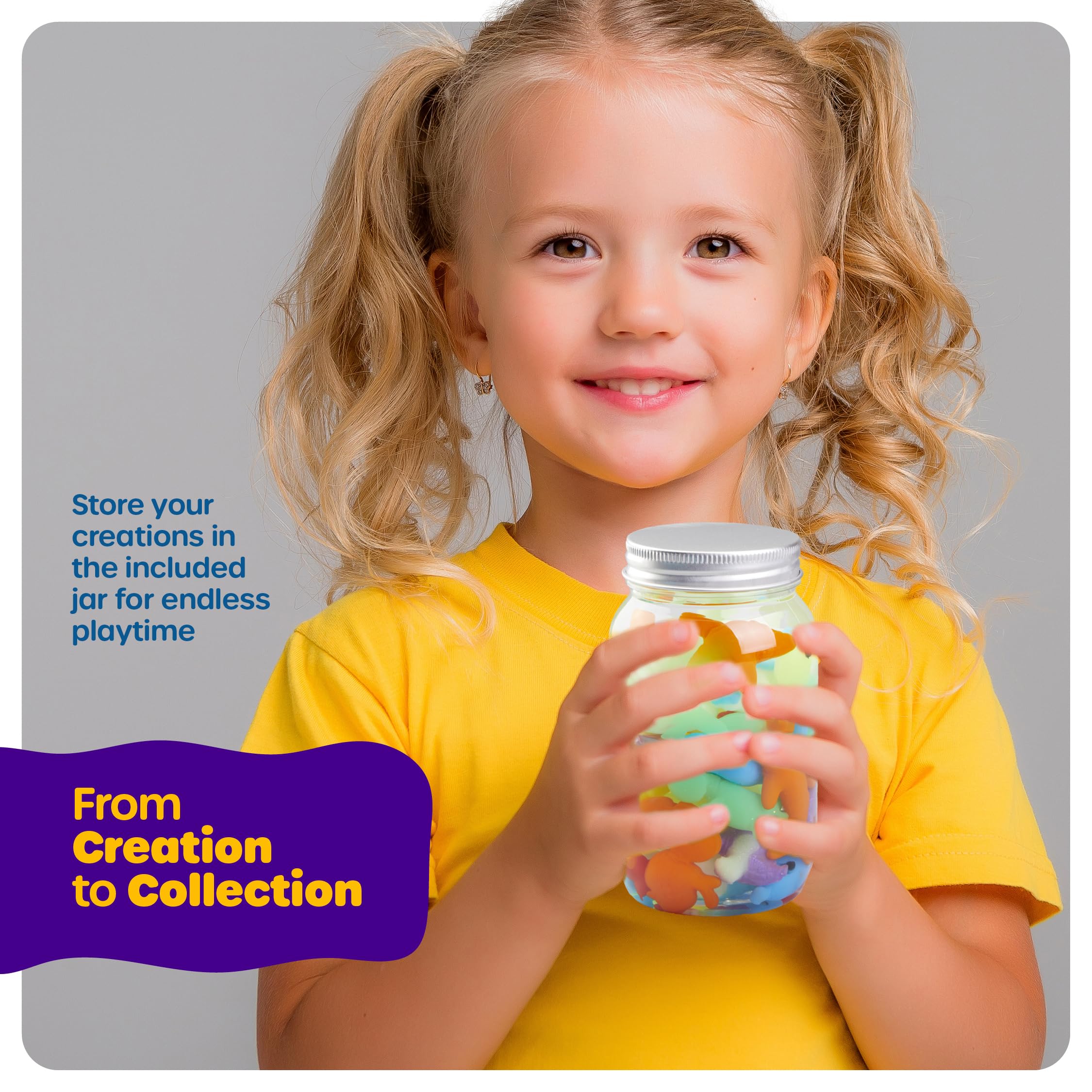 Dan&Darci Aqua Fairy Water Gel Kit for Kids - Craft for Kids - Magic Elf Toy Kits - Waters Pets - DIY Squishy Maker - Make Your Own Squishies Toys Crafts for Boys & Girls Ages 6-12 🍁 All In One Marketplace Canada