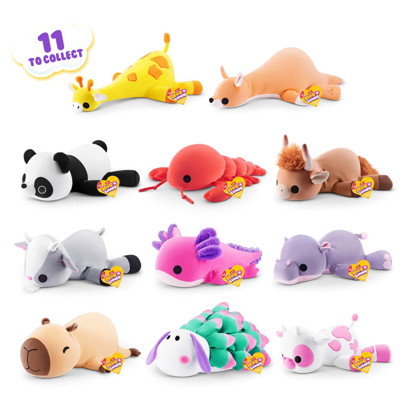 Hug-A-Lumps, Series 2, Medium, Plush, (Axolotl, Ally) 🍁 All In One Marketplace Canada