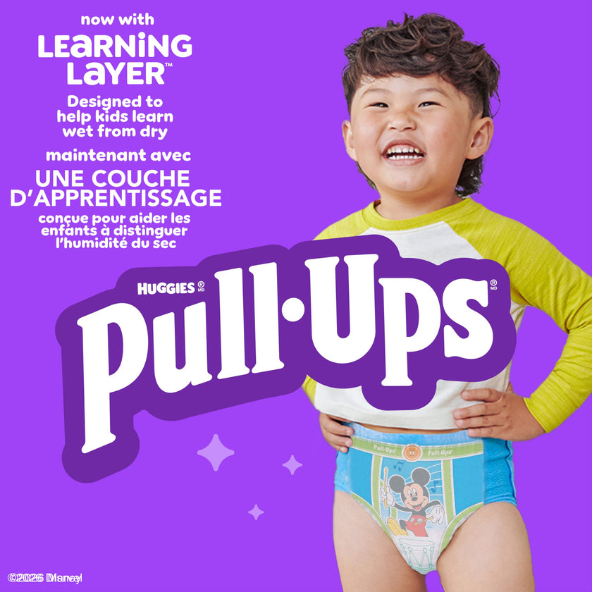 Pull-Ups Boys' Potty Training Pants, Size 3T-4T Training Underwear (32-40 lbs), 112 Count 🍁 All In One Marketplace Canada