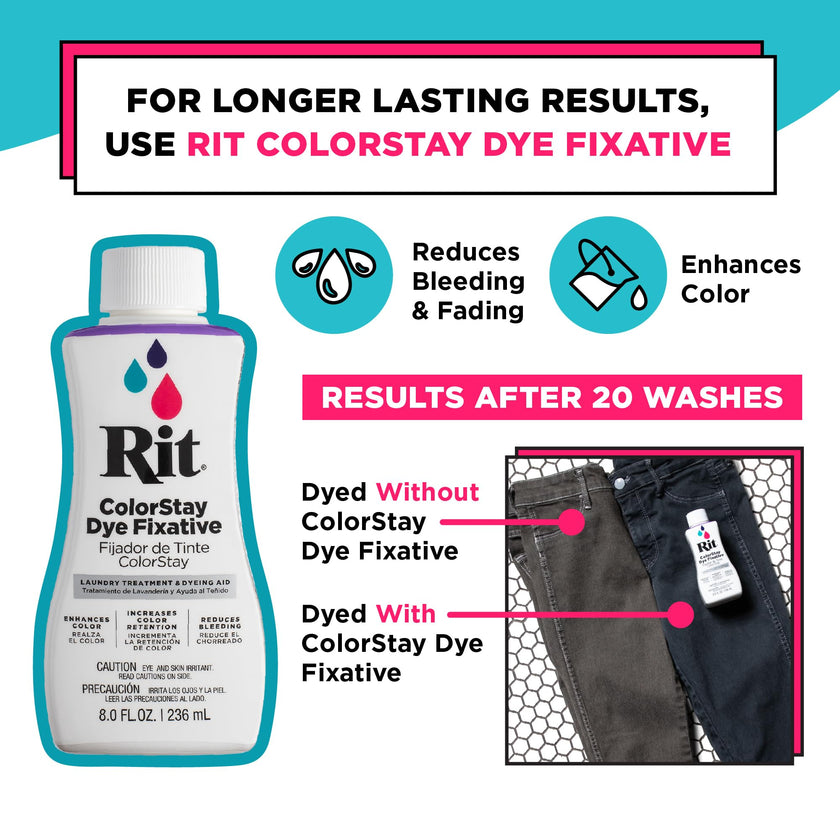 Rit Dye 88150 All Purpose Liquid Dye, Black, 8 Fl Oz 🍁 All In One Marketplace Canada