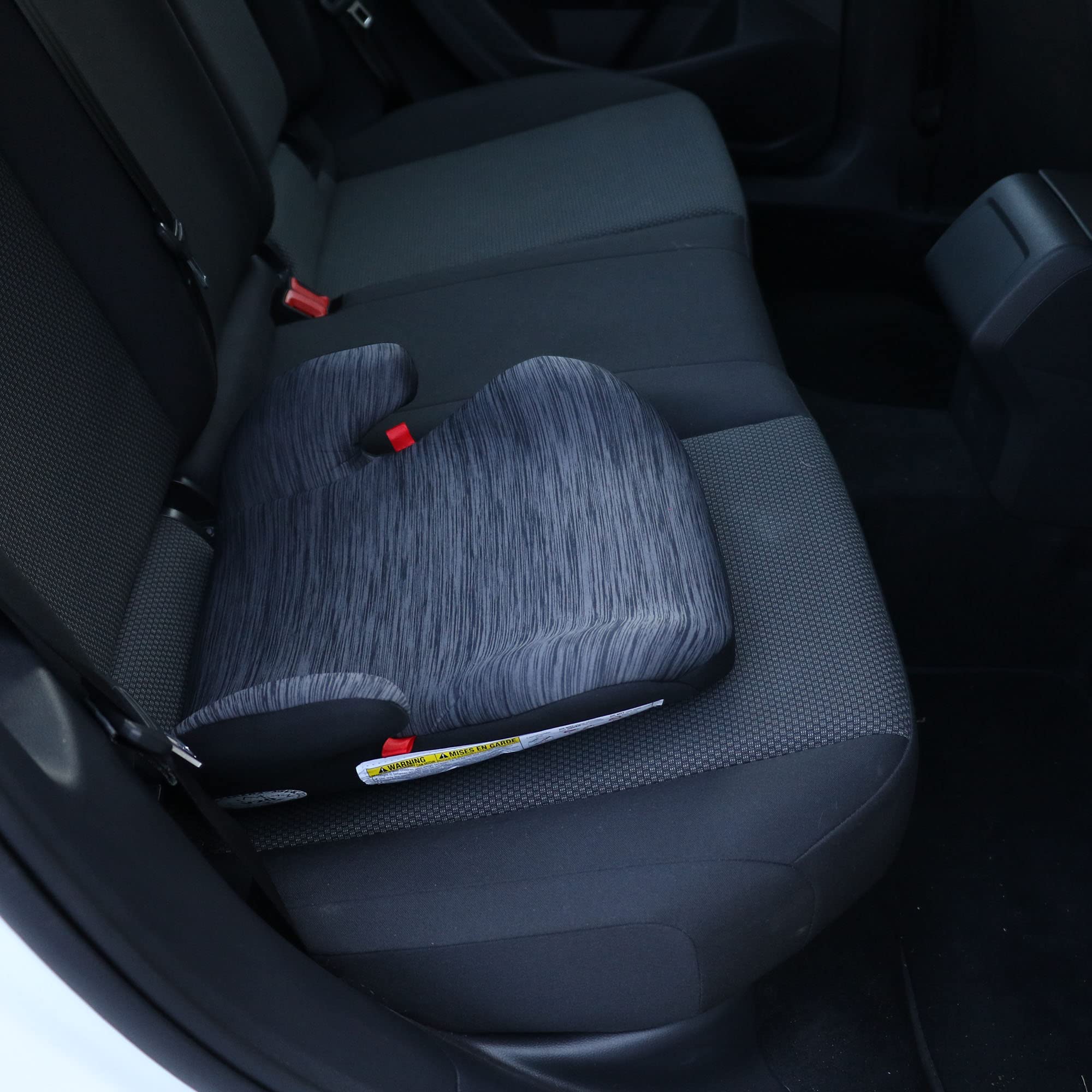 Bily No Back Booster Car Seat, Black/Grey 🍁 All In One Marketplace Canada