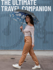 Repel Windproof Travel Umbrella - Compact & Withstands Winds up to 100MPH, Strongest Premium Auto Folding Umbrella for Rain and Sun - Durable, Light & Portable for Women & Men, Fits Backpack & Cars 🍁 All In One Marketplace Canada