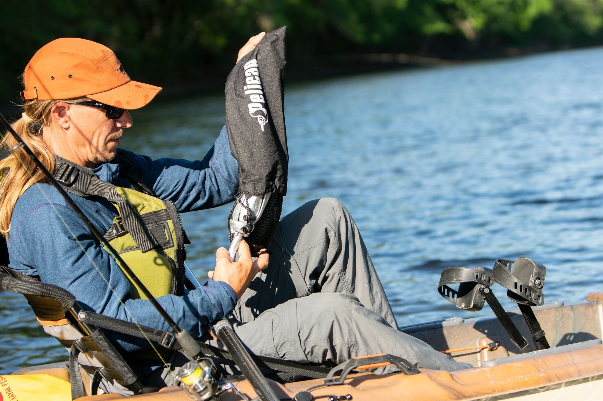 Pelican Compact Anchor Kit for Kayak, Canoe, SUP, Inflatables or Small Boats, Foldable Storage Bag, Ideal for Fishing Kayak Boating (3 lb) 🍁 All In One Marketplace Canada