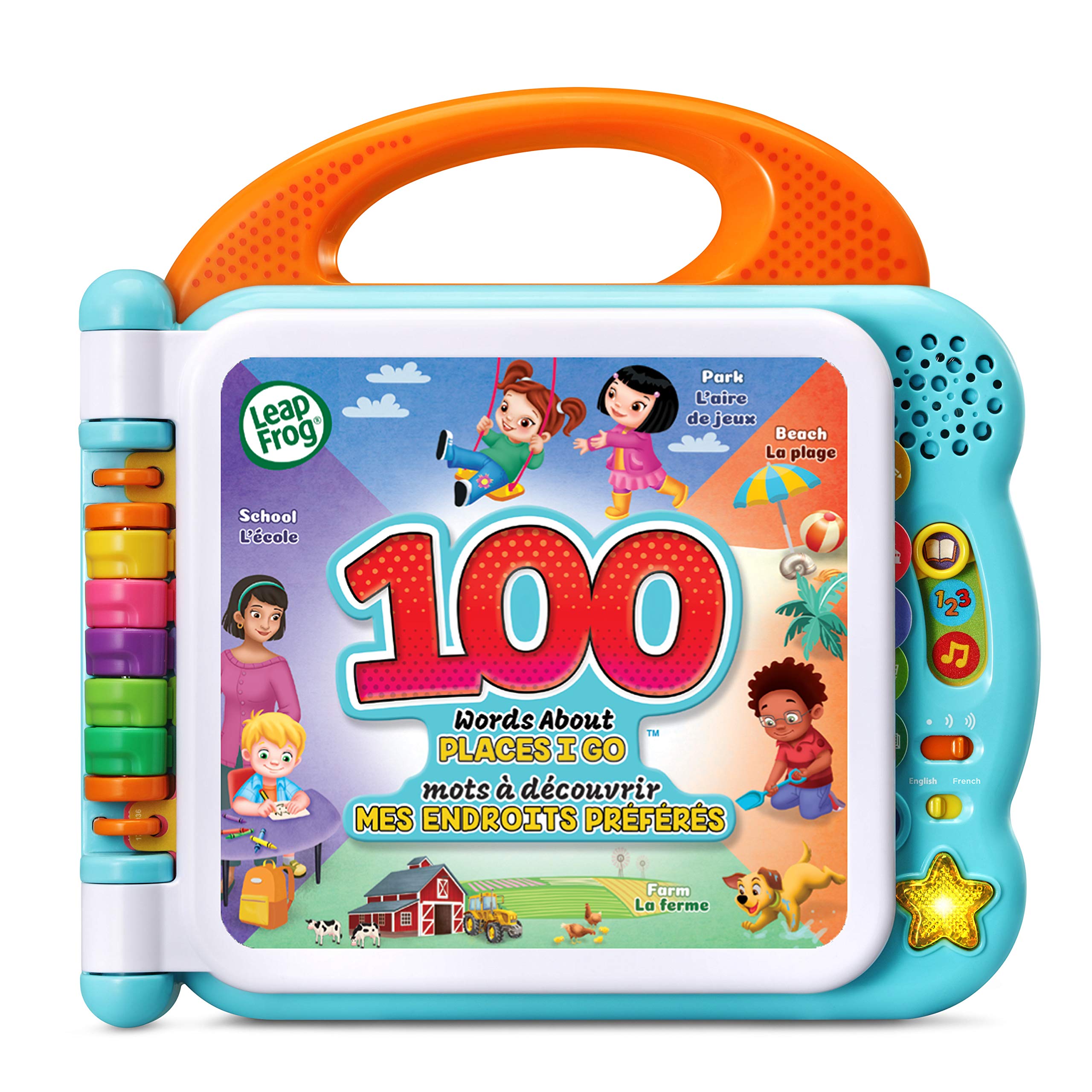 LeapFrog 100 Words About Places I Go Book (Bilingual English-French) 🍁 All In One Marketplace Canada
