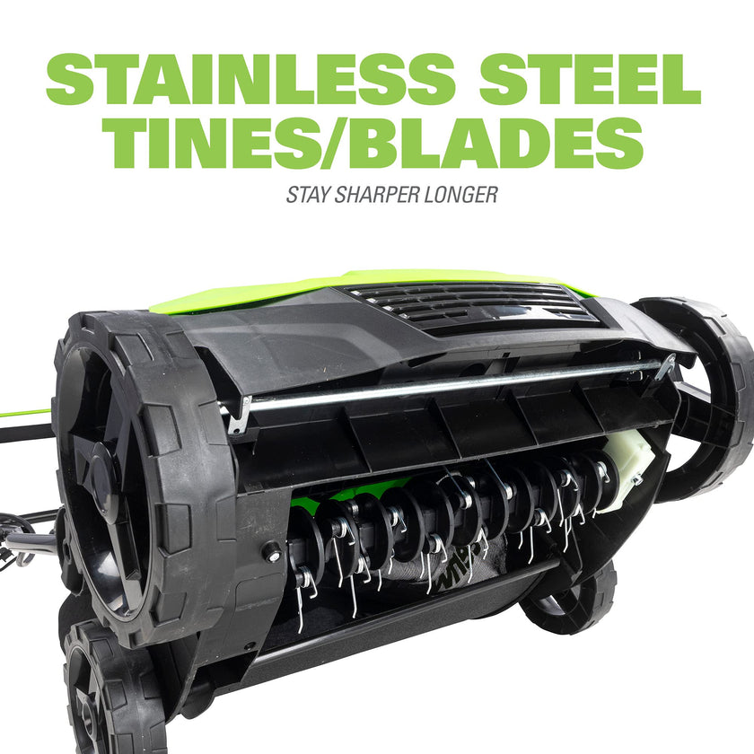 Greenworks 13 Amp 14-Inch Corded Dethatcher/Scarifier, DT13B00 🍁 All In One Marketplace Canada