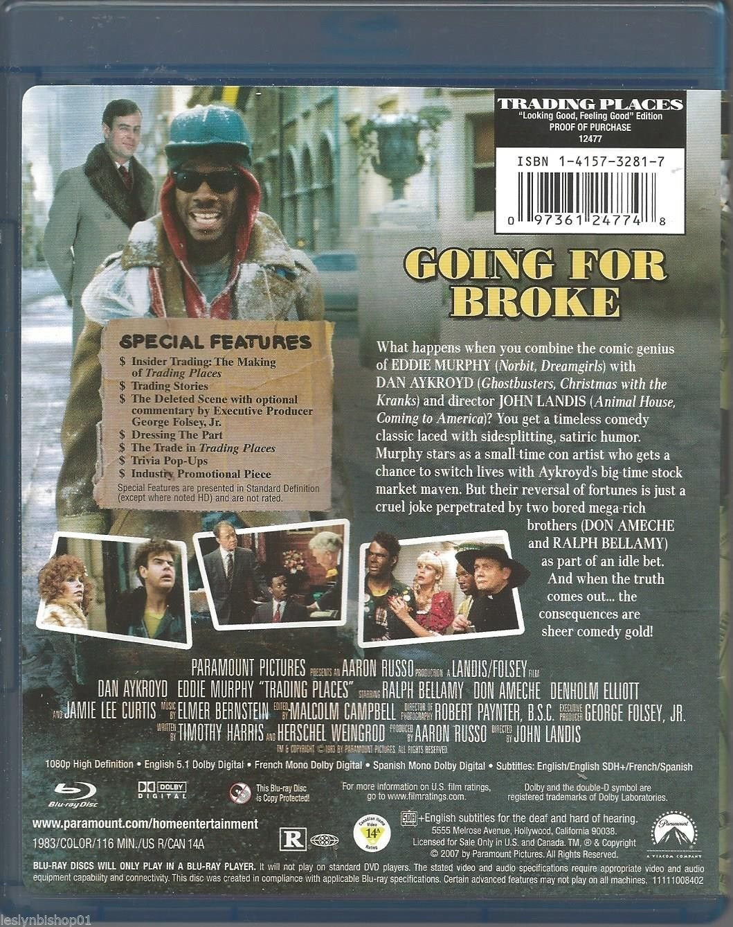 Trading Places - Blu-Ray