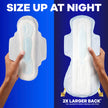 ALWAYS MAXI OVERNIGHT PADS WITH WINGS, SIZE 5, EXTRA HEAVY OVERNIGHT, UNSCENTED, 72 COUNT TOTAL (PACK OF 3) 🍁 All In One Marketplace Canada