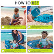 bblüv Arenä Pop-Up Beach Pool for Infants - Easy Clean - Waterproof Material- Instant Setup - Compact Foldable Bucket - Safe Cooling Space - Anchors for Stability - Ultimate Summer Fun for Your Baby 🍁 All In One Marketplace Canada