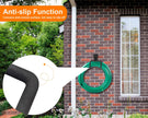 Metal Garden Hose Holder - Heavy Duty Hose Hanger Wall Mounted Water Hose Holder for Outside Yard, Sturdy Hose Reel Hose Hooks Ideal for Water Hose, Extension Cords 🍁 All In One Marketplace Canada