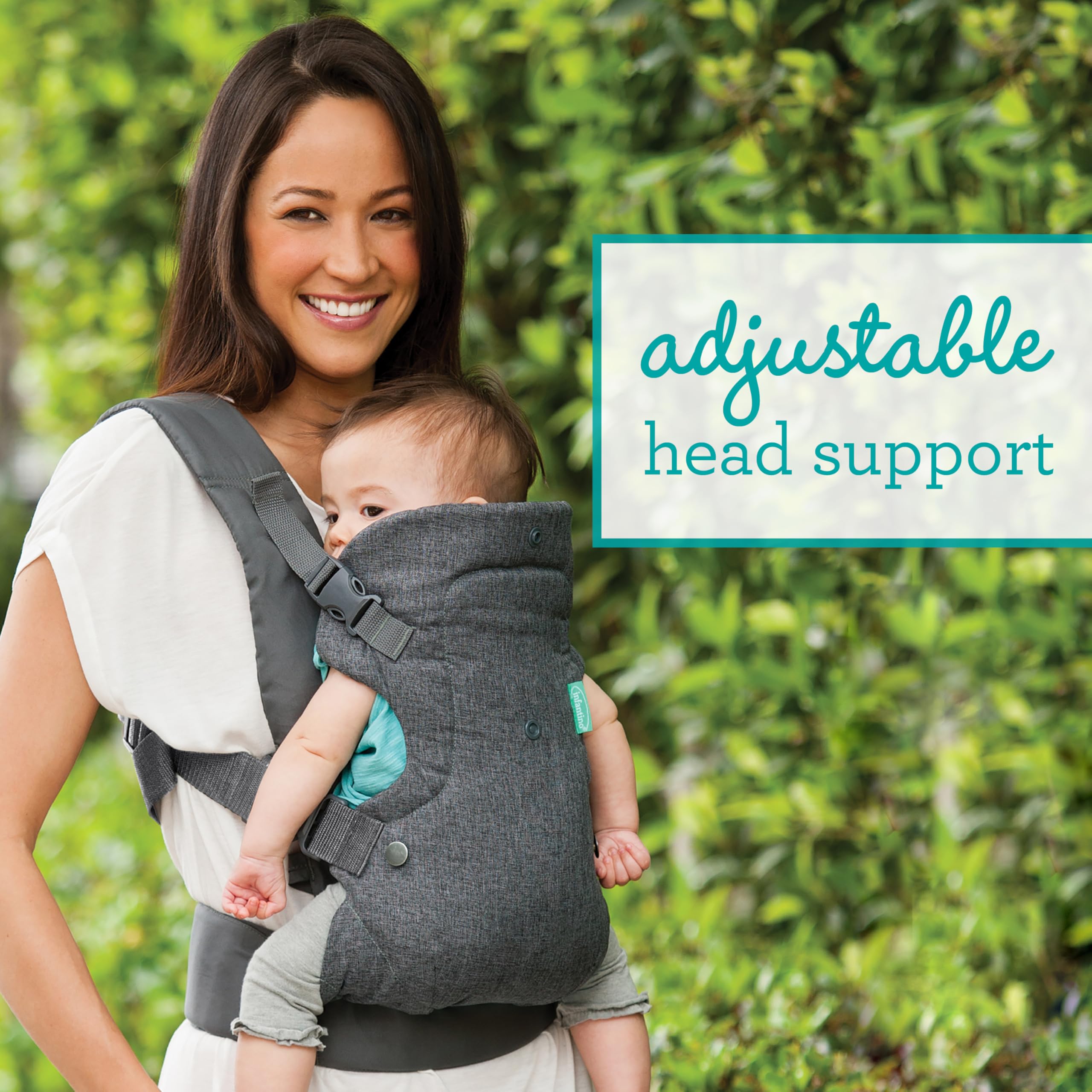 Infantino Flip 4-in-1 Baby Carrier Convertible Ergonomic, Gray 🍁 All In One Marketplace Canada