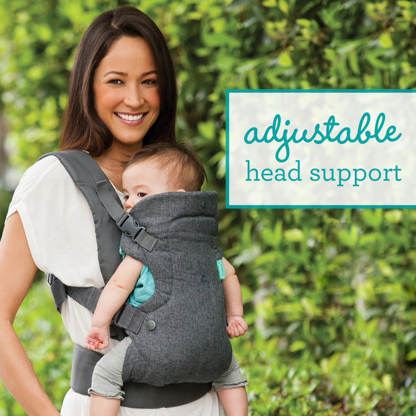 Infantino Flip 4-in-1 Baby Carrier Convertible Ergonomic, Gray 🍁 All In One Marketplace Canada