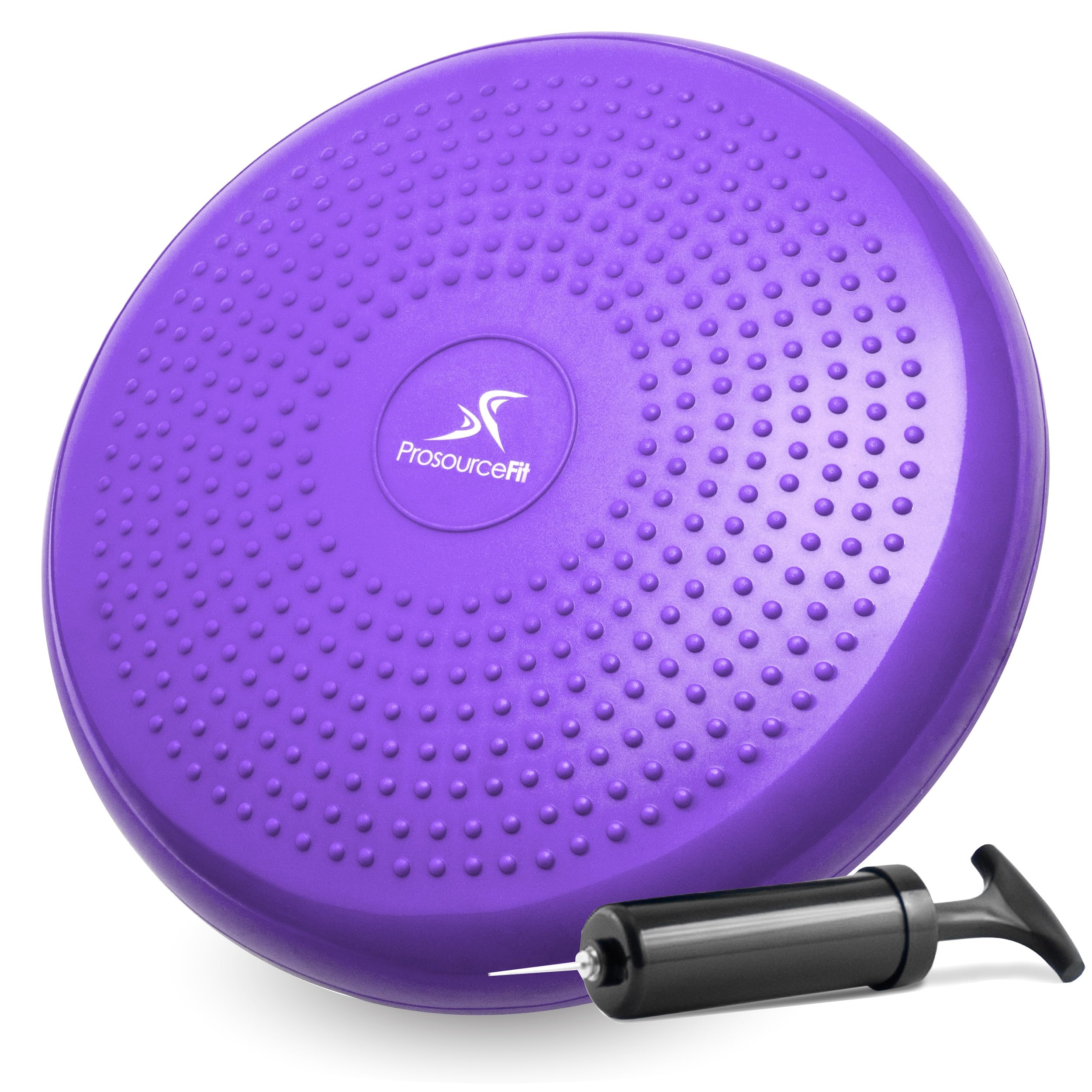 ProsourceFit Core Balance Disc Trainer, 14” Diameter with Pump for Improving Posture, Fitness, Stability 🍁 All In One Marketplace Canada
