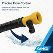 Camco Camper/RV Holding Tank Swivel Stik Rinser | Features Powerful Rotary Cleaning Action & 34-Inches of Flexible Reach | Equipped with 1/4 Turn Shutoff Valve & Ergonomic Easy Grip Handle (40074) 🍁 All In One Marketplace Canada