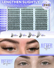 Wispy Lash Clusters Kit Eyelash Clusters Natural Cluster Lashes Extension Kit Eyelash Extension10-16mm CC Curve For DIY 🍁 All In One Marketplace Canada