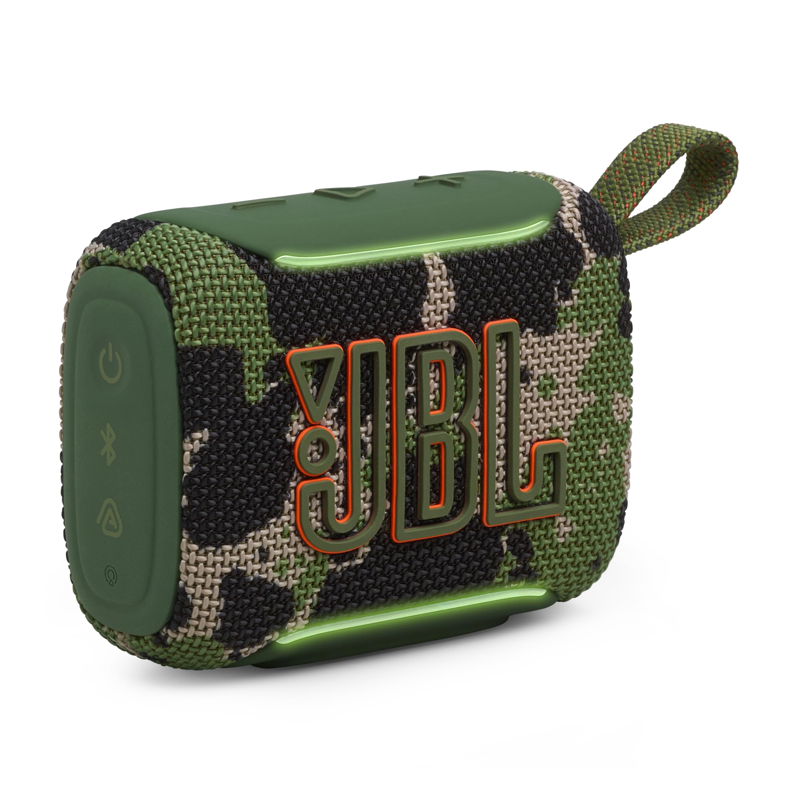 JBL Go 5 - Ultra-Portable Waterproof & Drop-Proof Speaker with JBL Legendary Sound & Ambient Edge Lighting, AirTouch Instant Stereo Pairing or Link Multiple Compatible Speakers via Auracast™ (Squad) 🍁 All In One Marketplace Canada