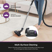 Eureka Bagless Canister Vacuum for Carpets and Hard Floors, Powerful Lightweight Vacuum Cleaner with Large Dust Cup Extension Tube 2-in-1 Crevice Tool Floor Nozzle, White, NEN121WH w/ 1100W High Power 🍁 All In One Marketplace Canada